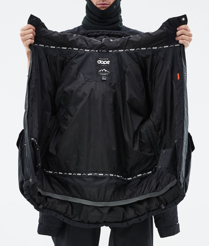 Snowboard Jacket Men Black
