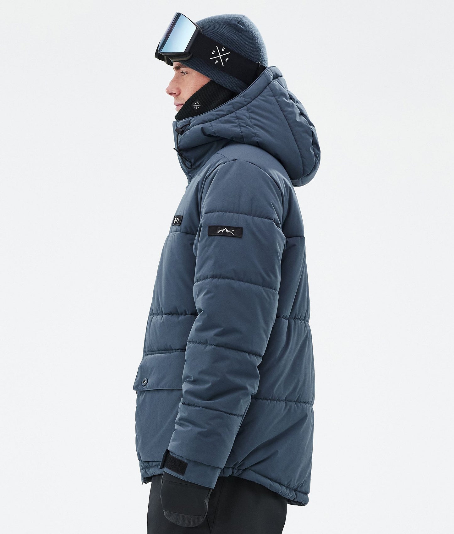 Snowboard Jacket Men Metal Blue