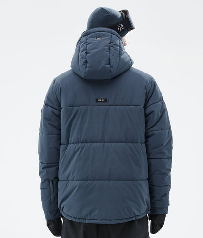 Snowboard Jacket Men Metal Blue