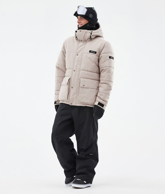 Snowboard Jacket Men Sand