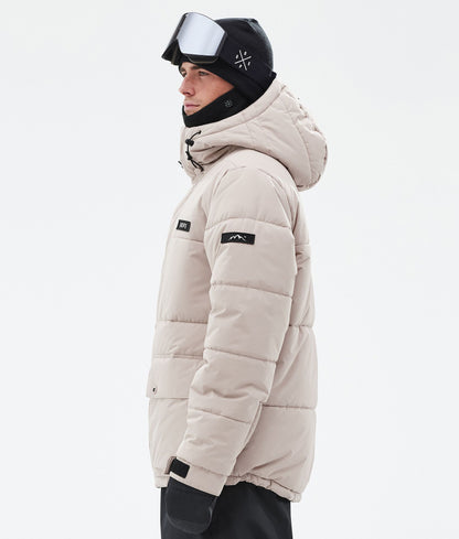 Snowboard Jacket Men Sand