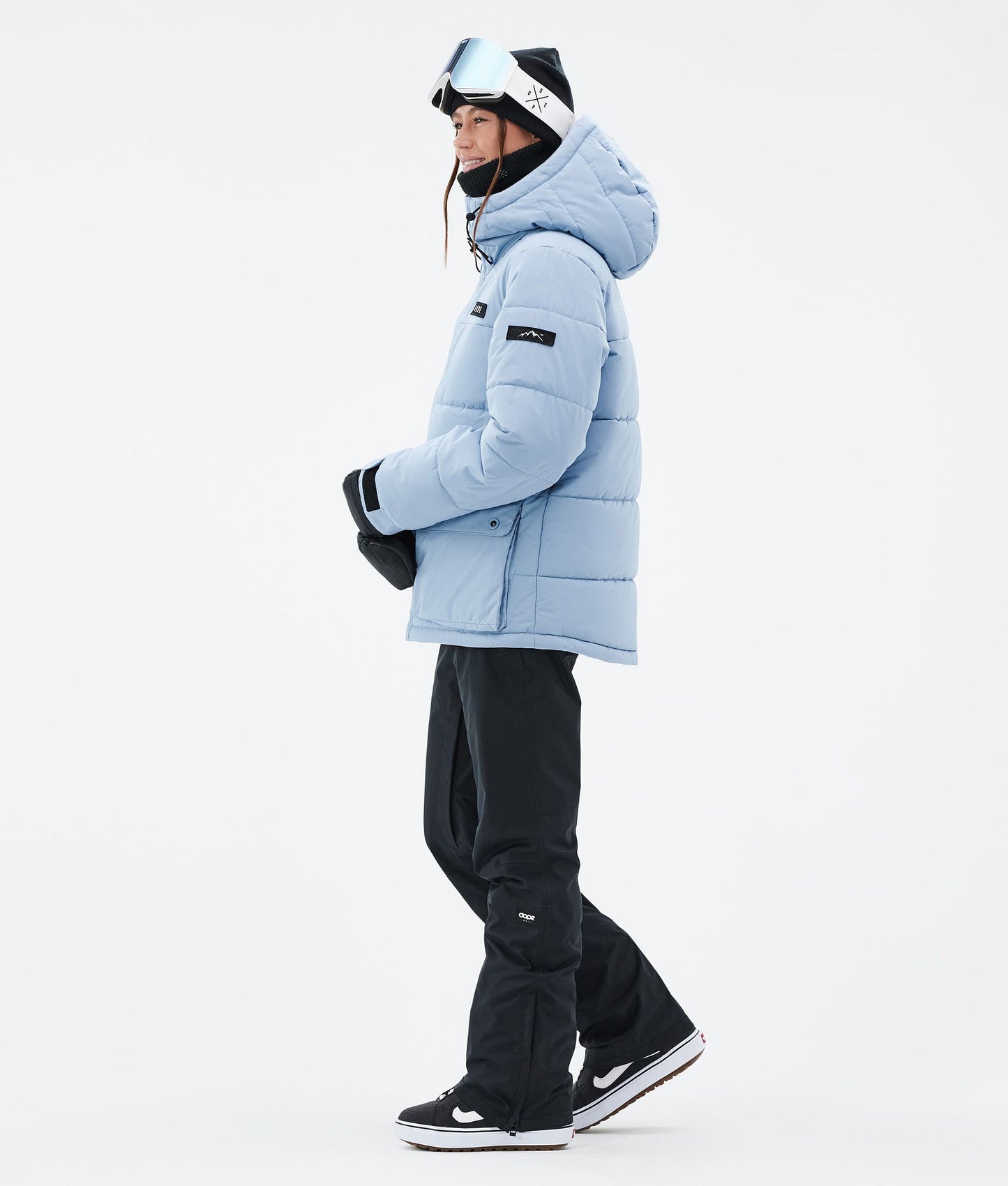 Snowboard Jacket Women Light Blue
