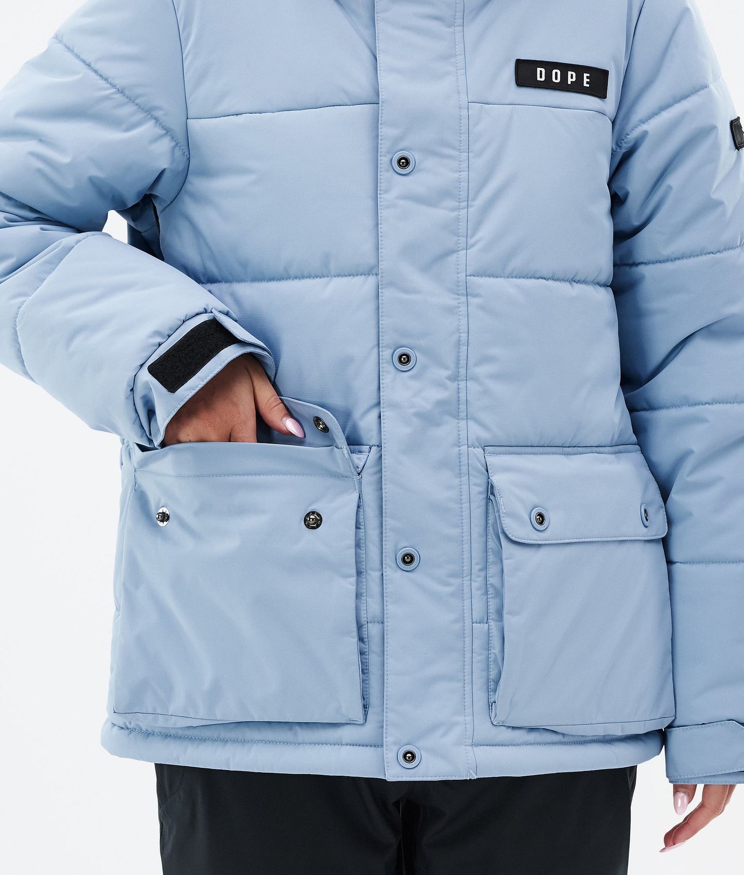 Snowboard Jacket Women Light Blue
