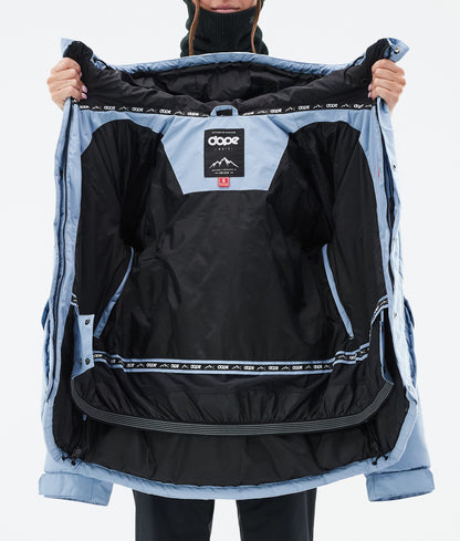 Snowboard Jacket Women Light Blue
