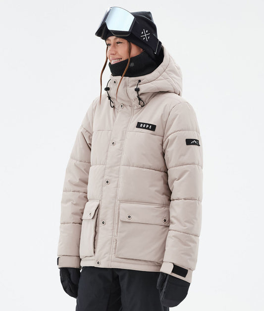 Snowboard Jacket Women Sand