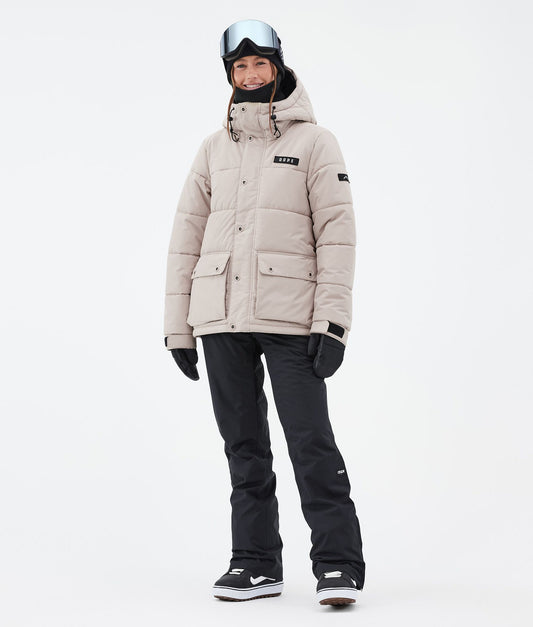Snowboard Jacket Women Sand