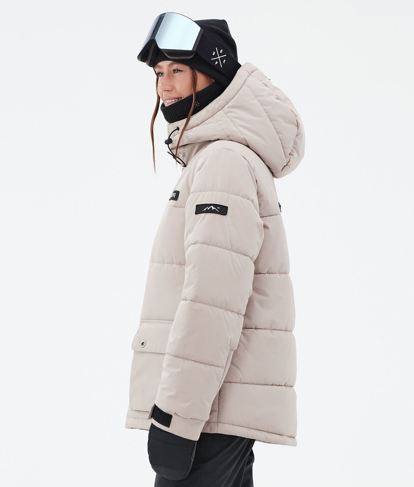Snowboard Jacket Women Sand