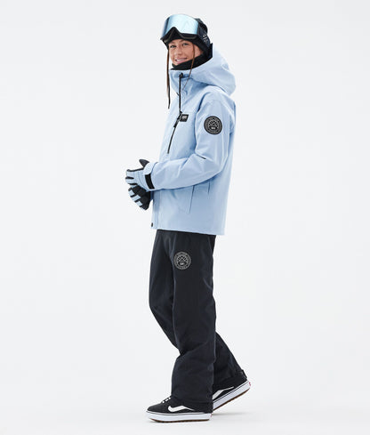 Snowboard Jacket Women Light Blue
