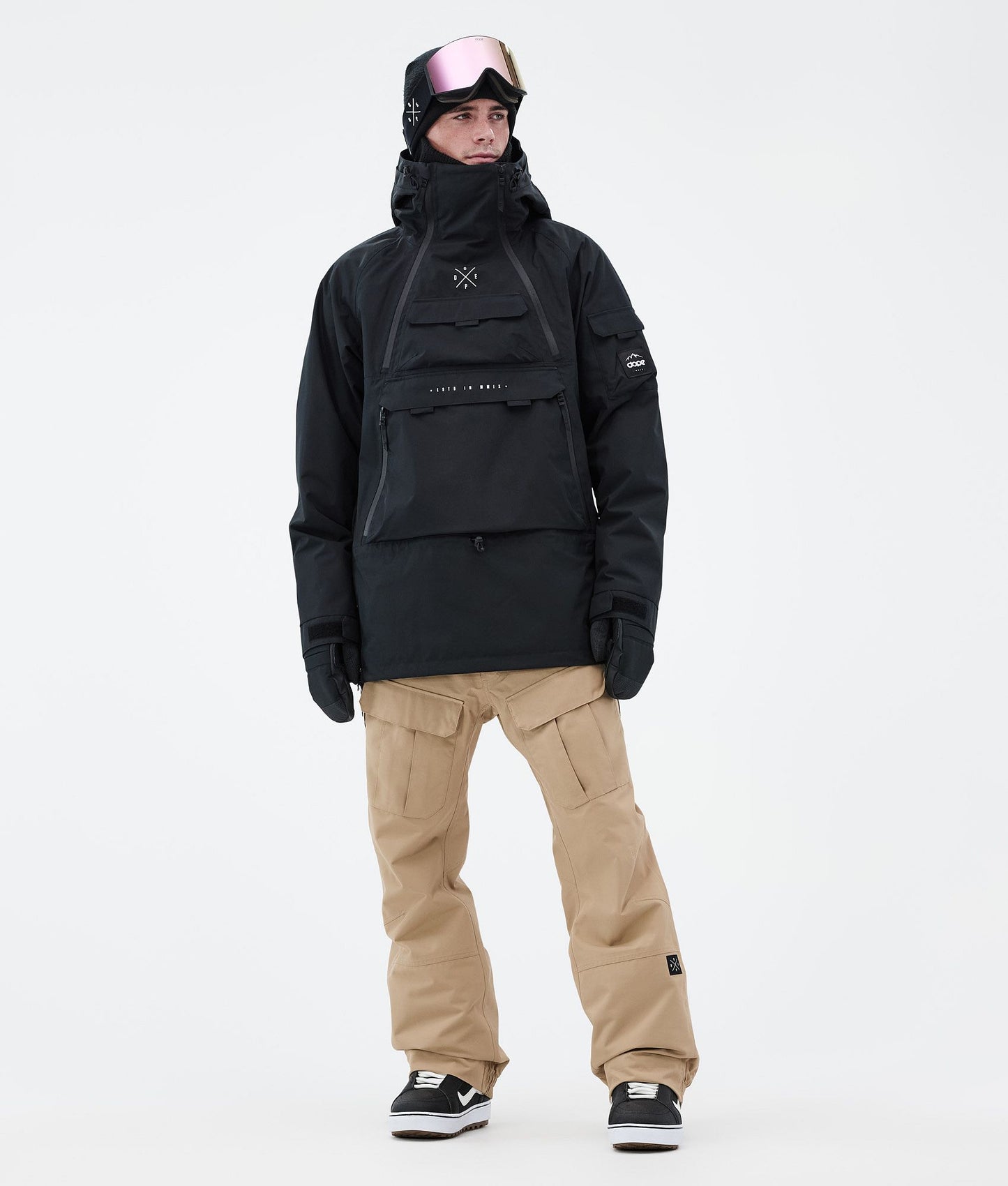 Snowboard Pants Men Khaki