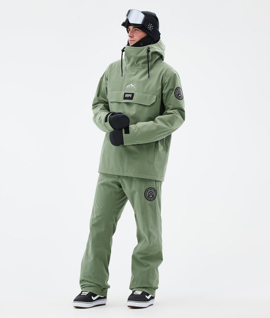 Snowboard Pants Men Moss Green