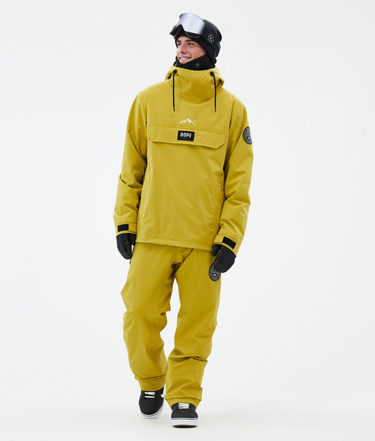Snowboard Pants Men Yellow