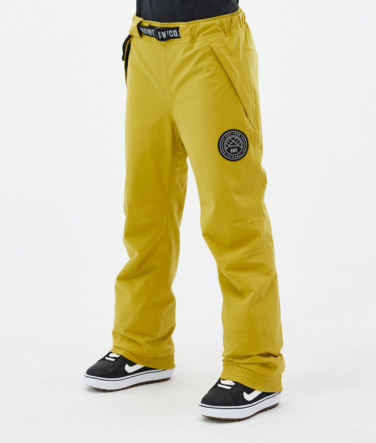 Snowboard Pants Women Yellow