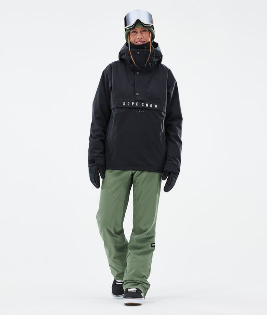 Snowboard Pants Women Moss Green