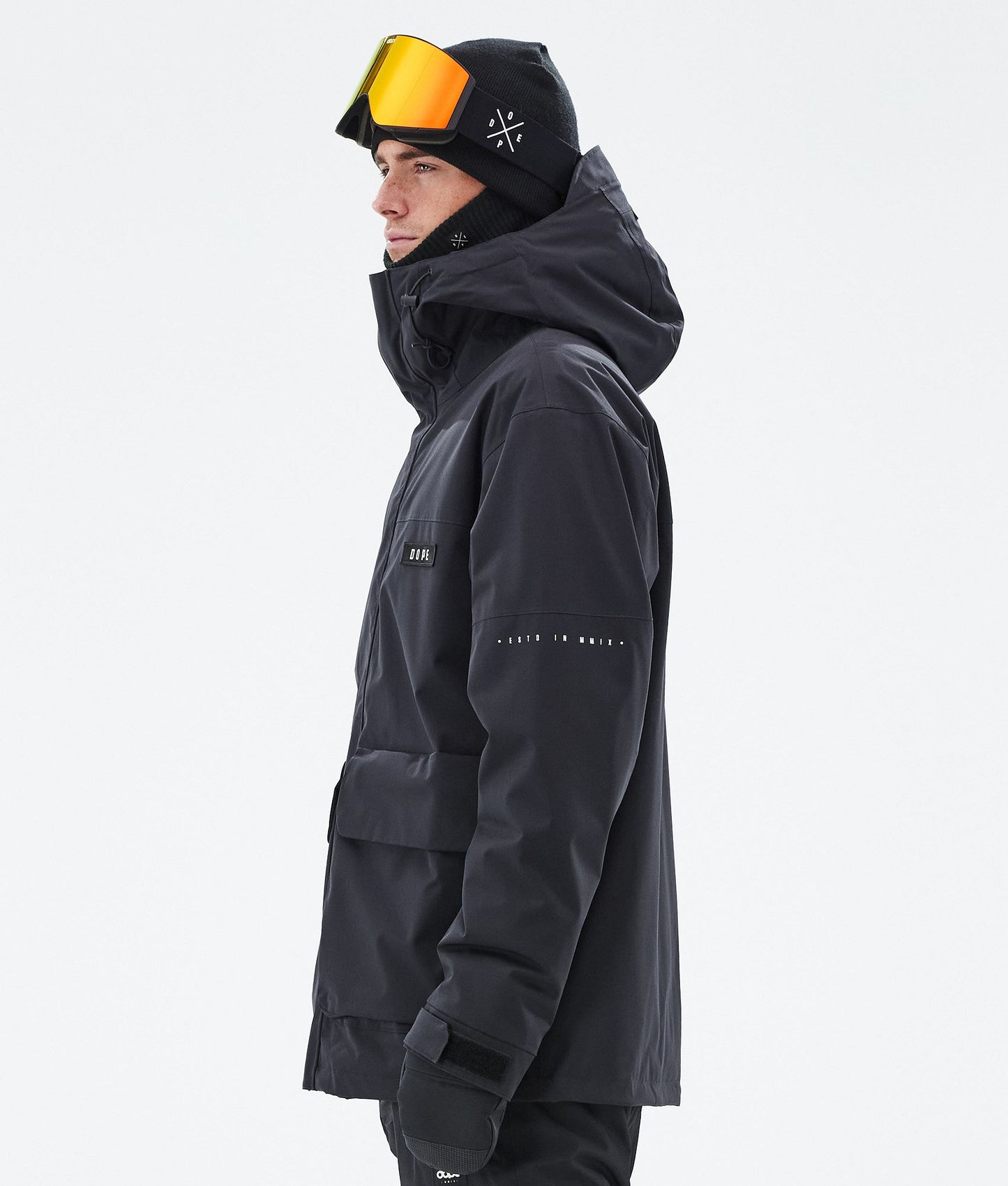 Snowboard Jacket Men Black