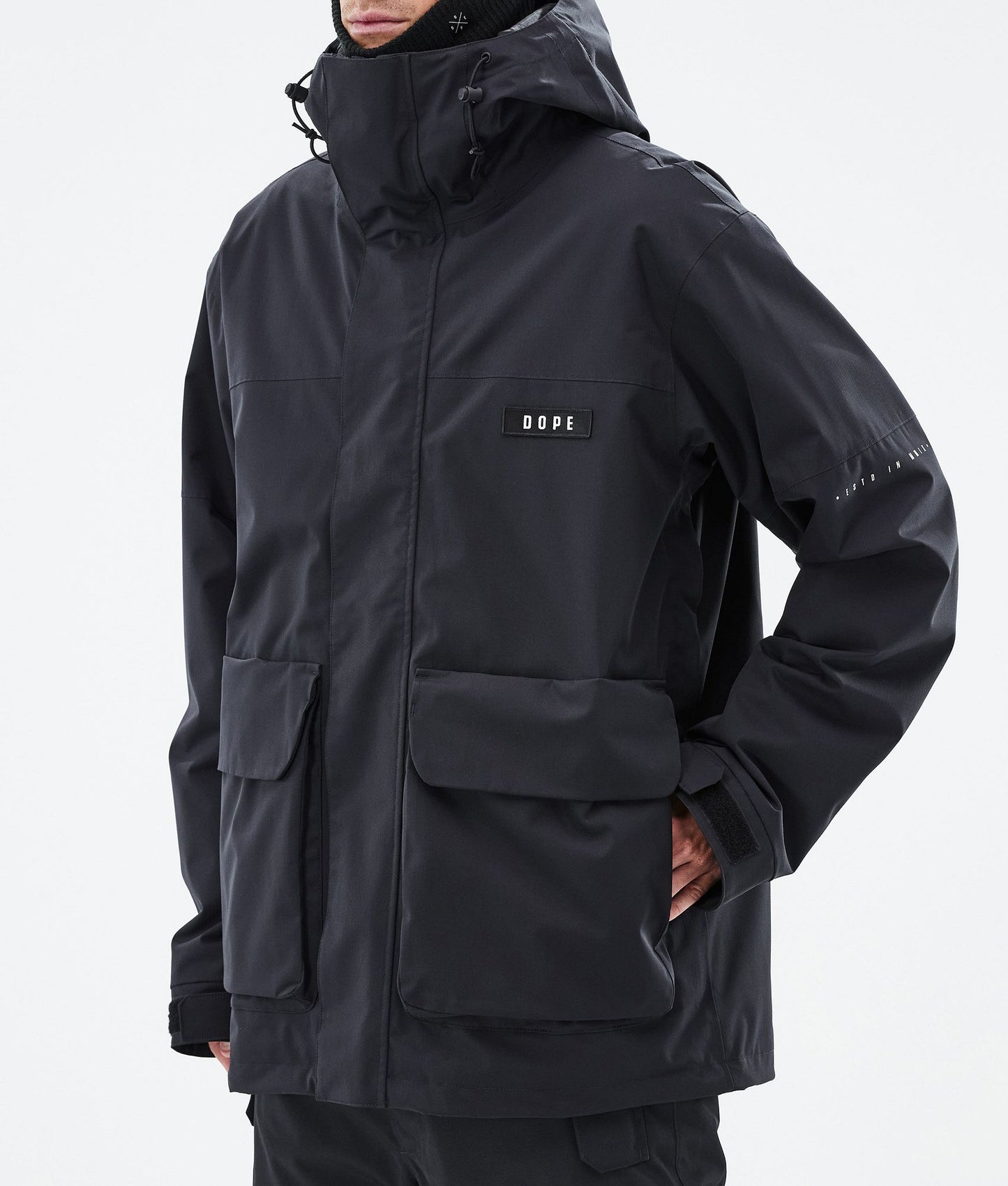 Snowboard Jacket Men Black