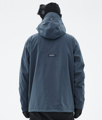 Snowboard Jacket Men Metal Blue