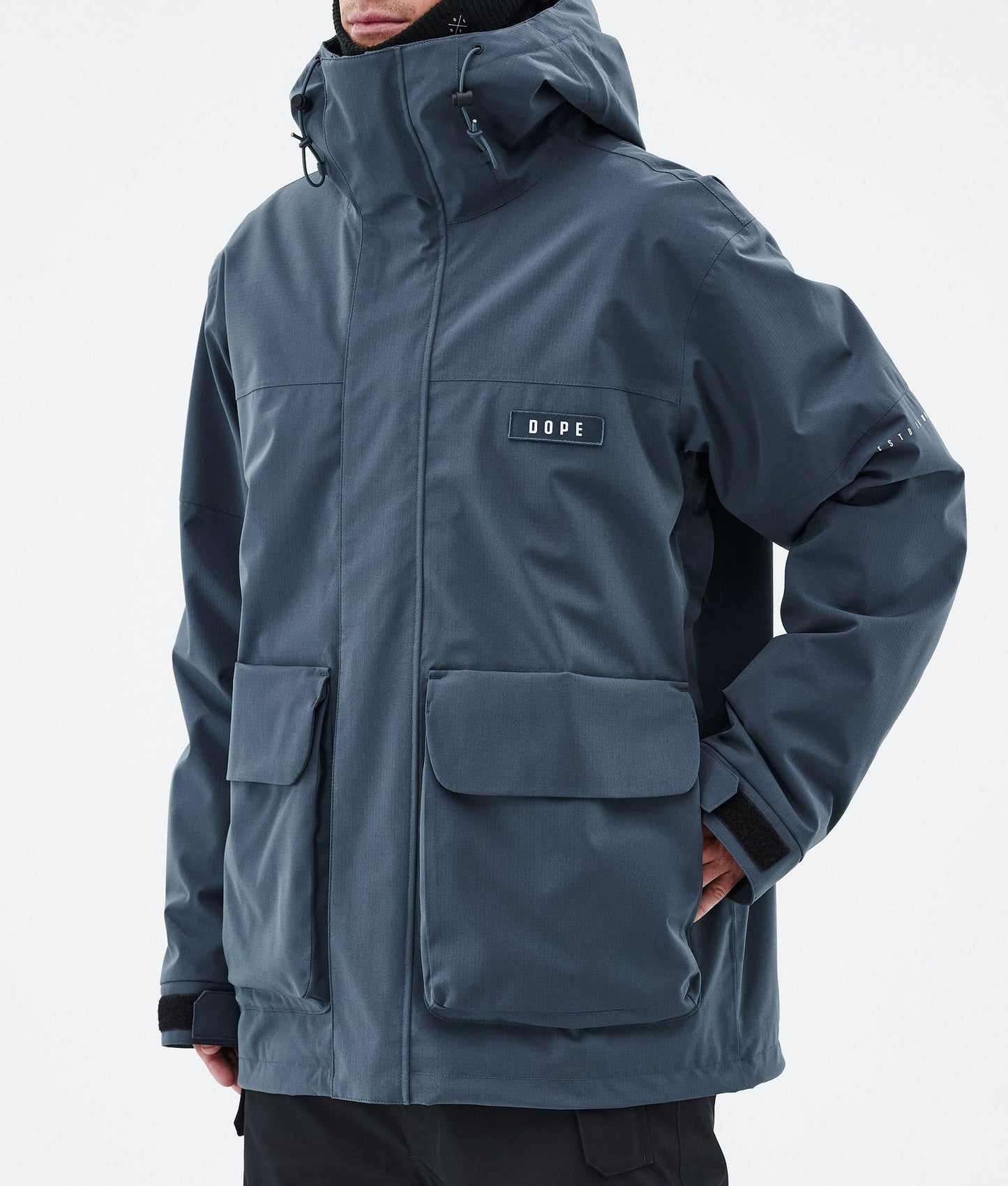Snowboard Jacket Men Metal Blue