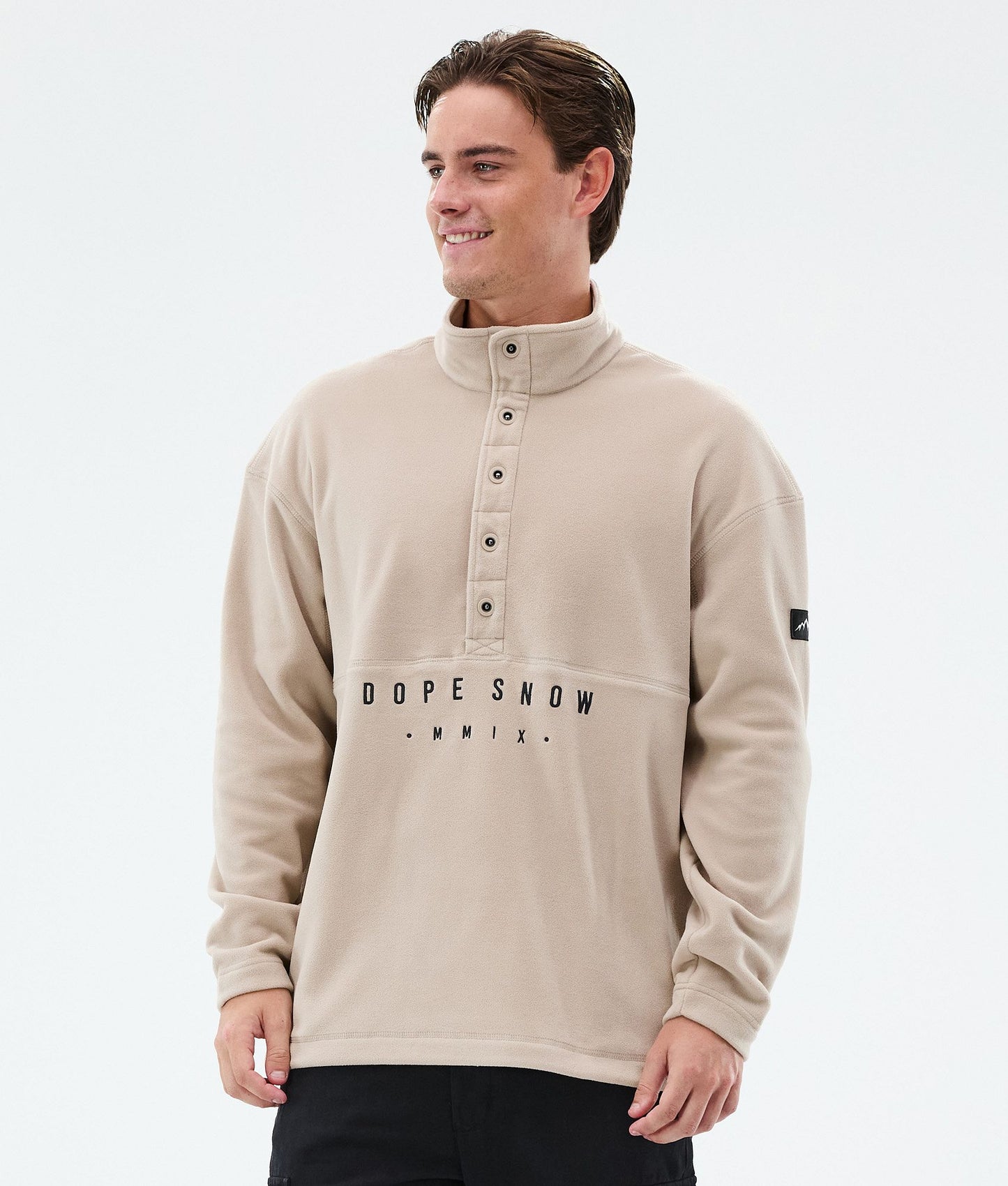 Fleece Sweater Men Sand
