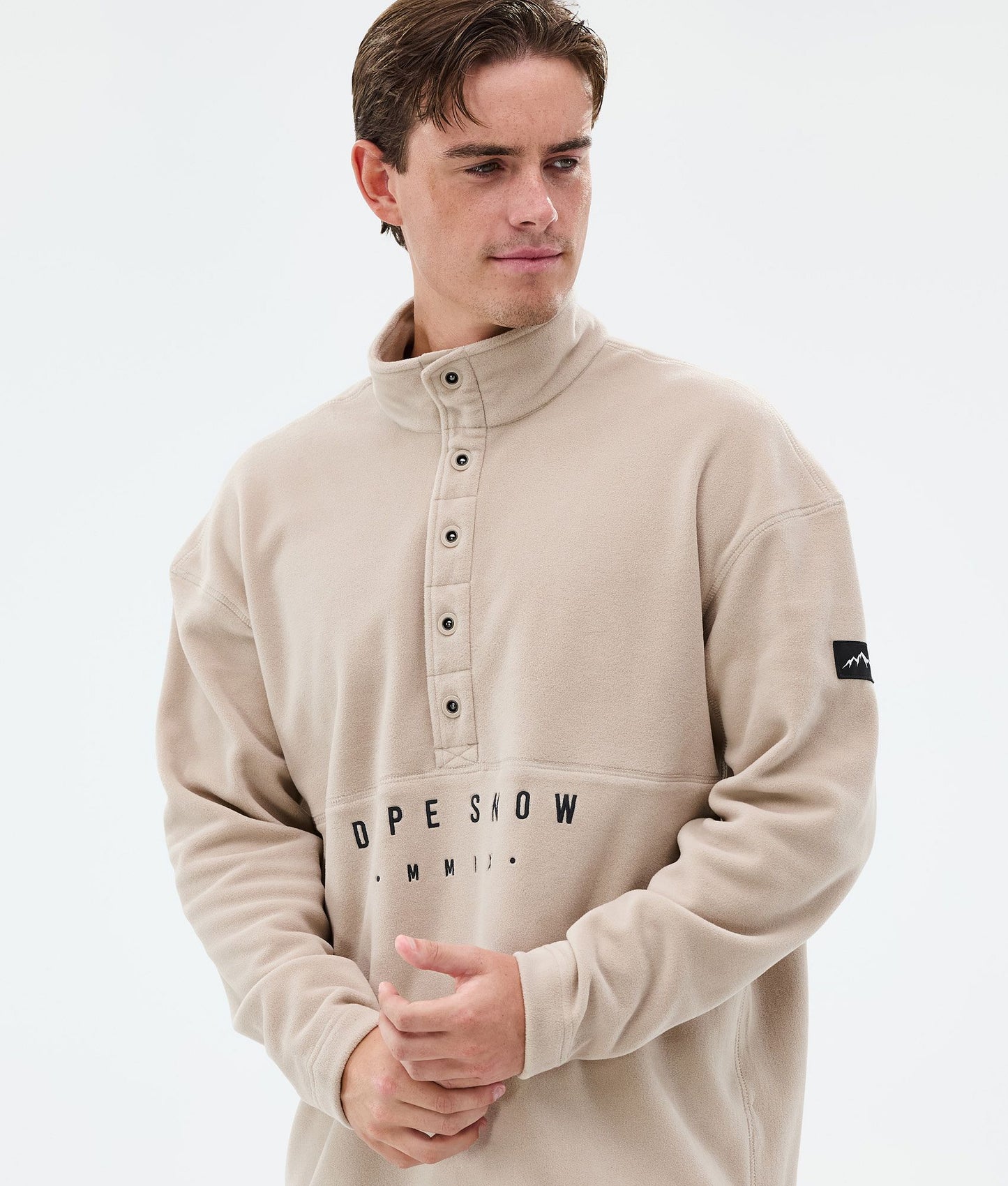 Fleece Sweater Men Sand