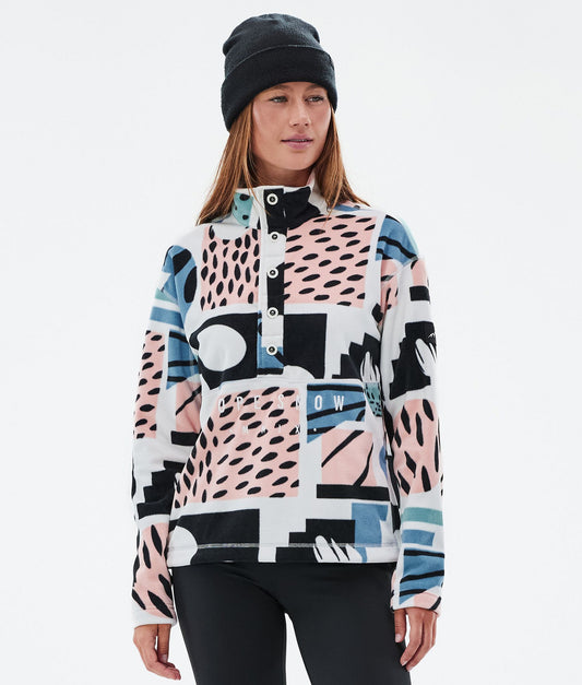 Fleece Sweater Women Melon