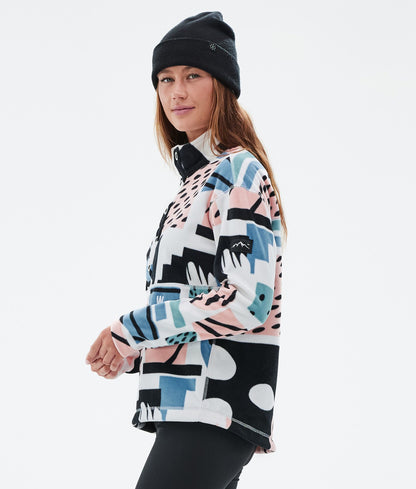 Fleece Sweater Women Melon