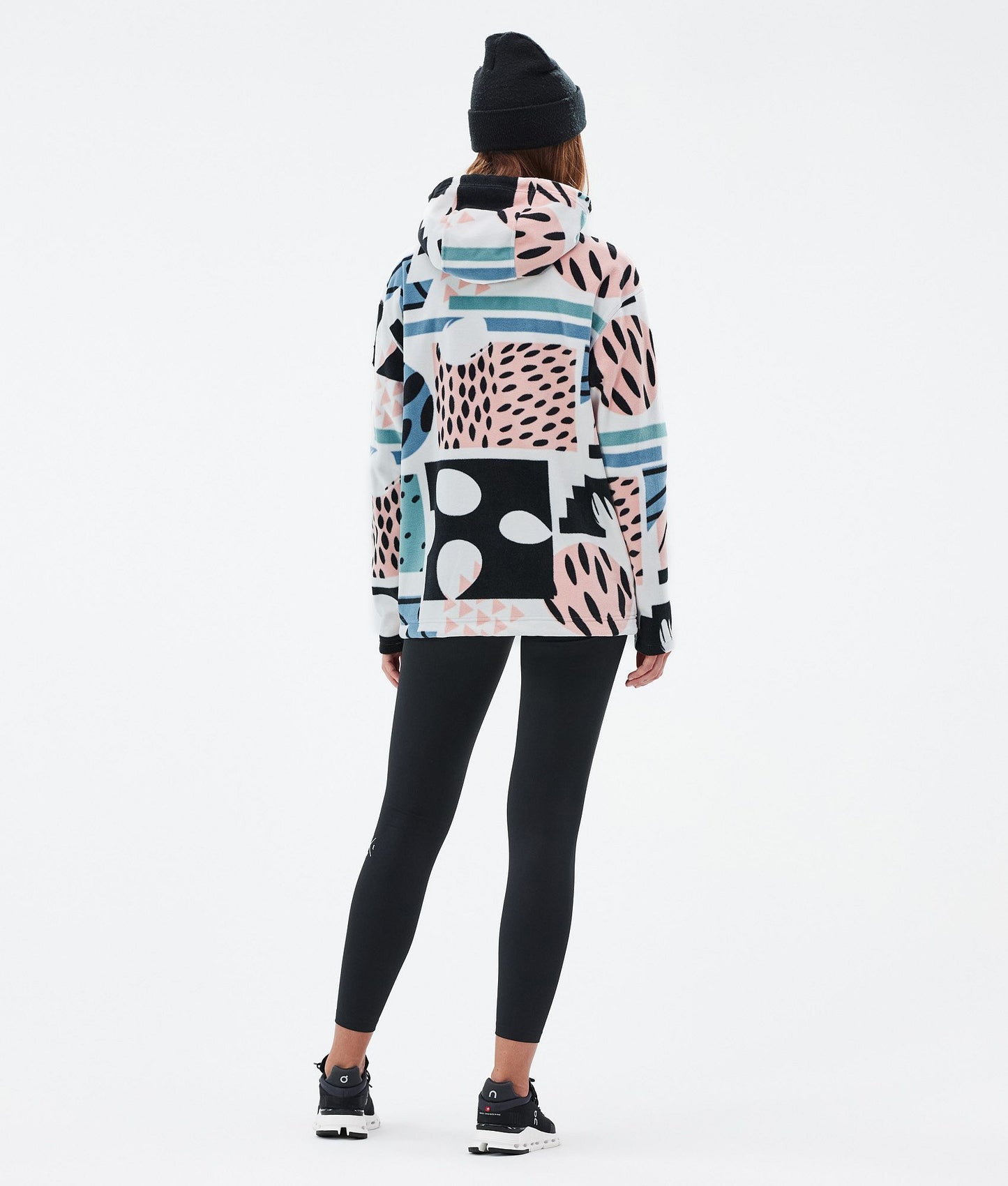 Fleece Hoodie Women Melon