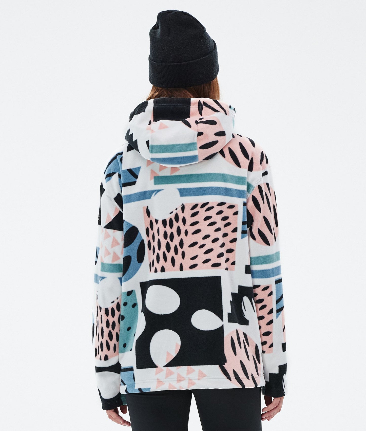 Fleece Hoodie Women Melon