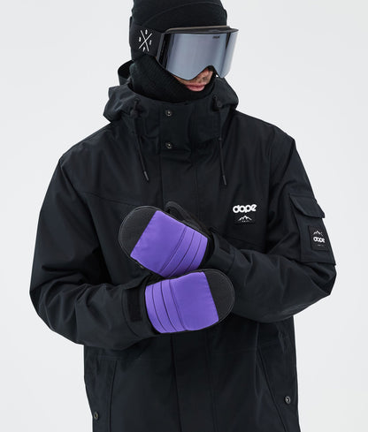 Snow Mittens Vivid Purple