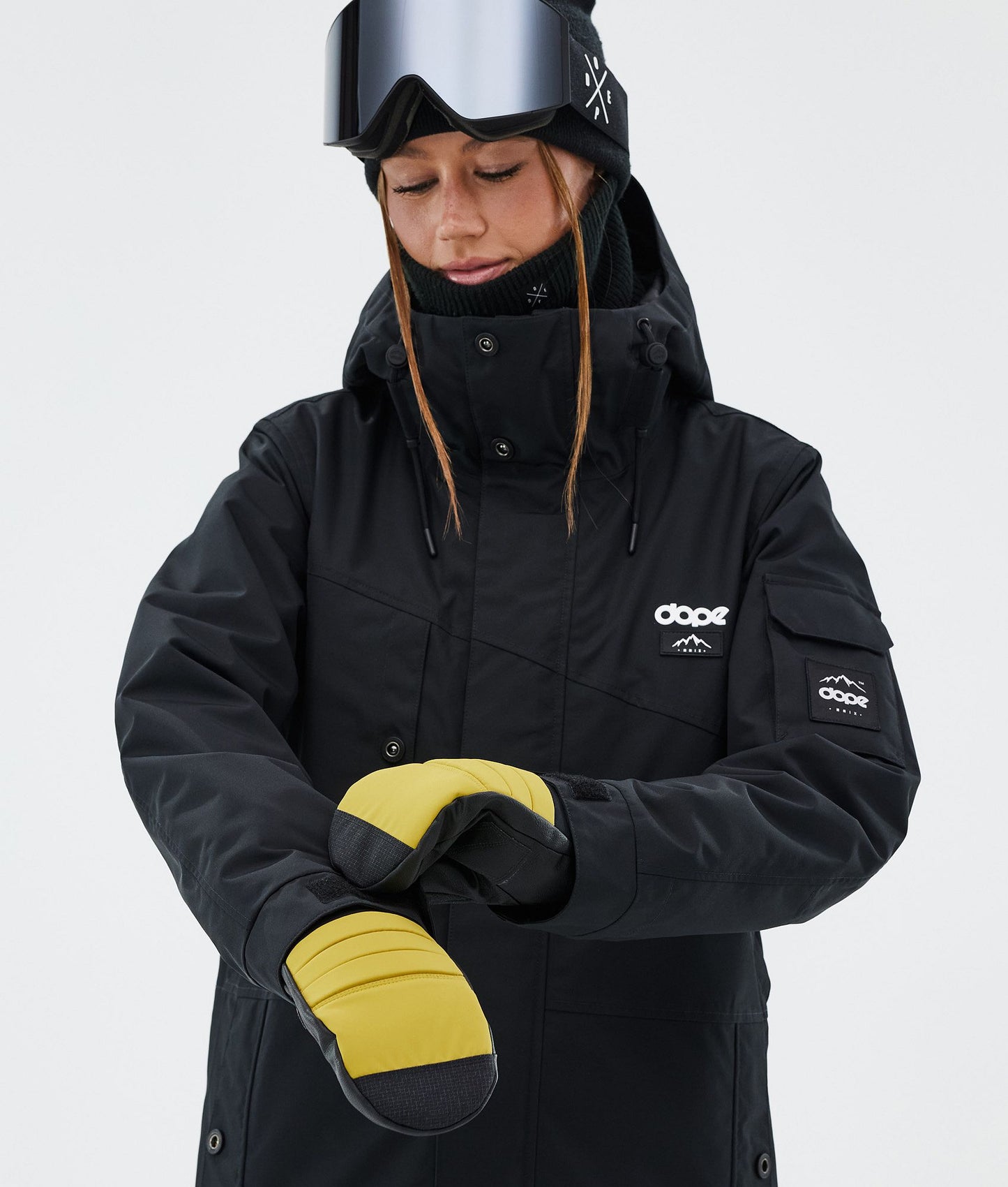 Snow Mittens Yellow