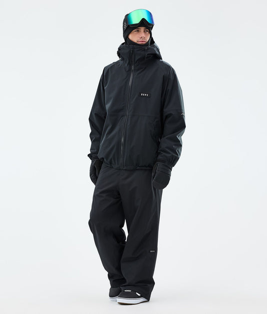 Snowboard Jacket Men Black