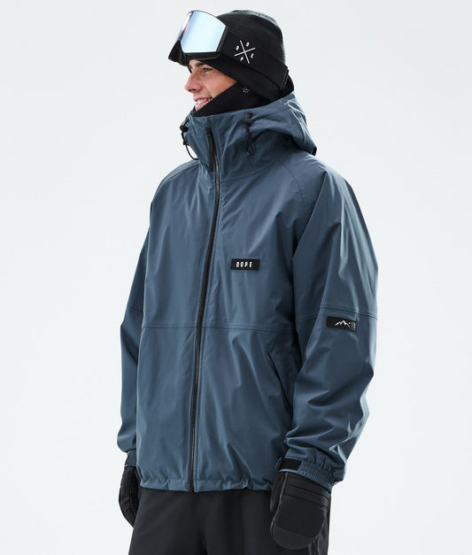 Snowboard Jacket Men Metal Blue