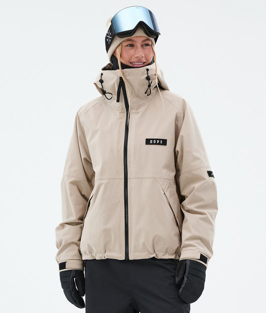 Snowboard Jacket Women Sand