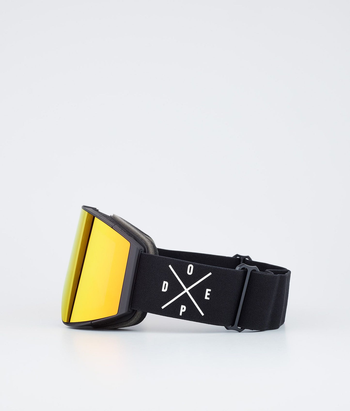 Ski Goggles Black/Red Mirror