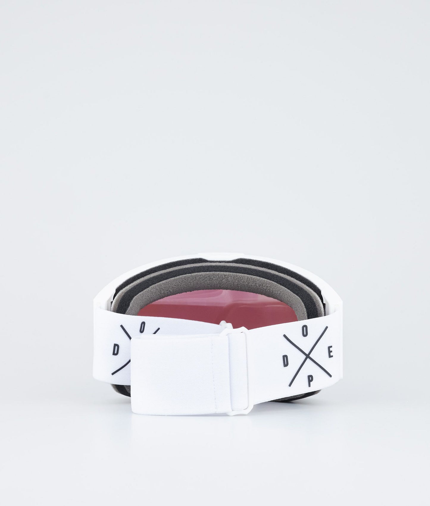 Ski Goggles White/Blue Mirror