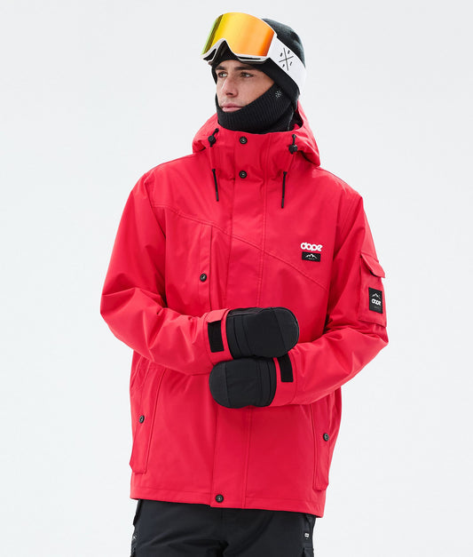 Snowboard Jacket Men Red
