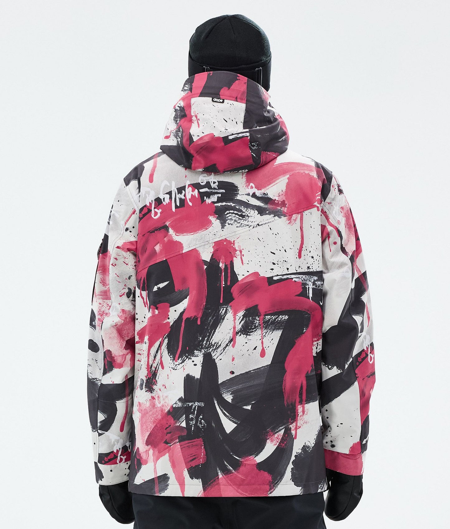 Snowboard Jacket Men Doodle