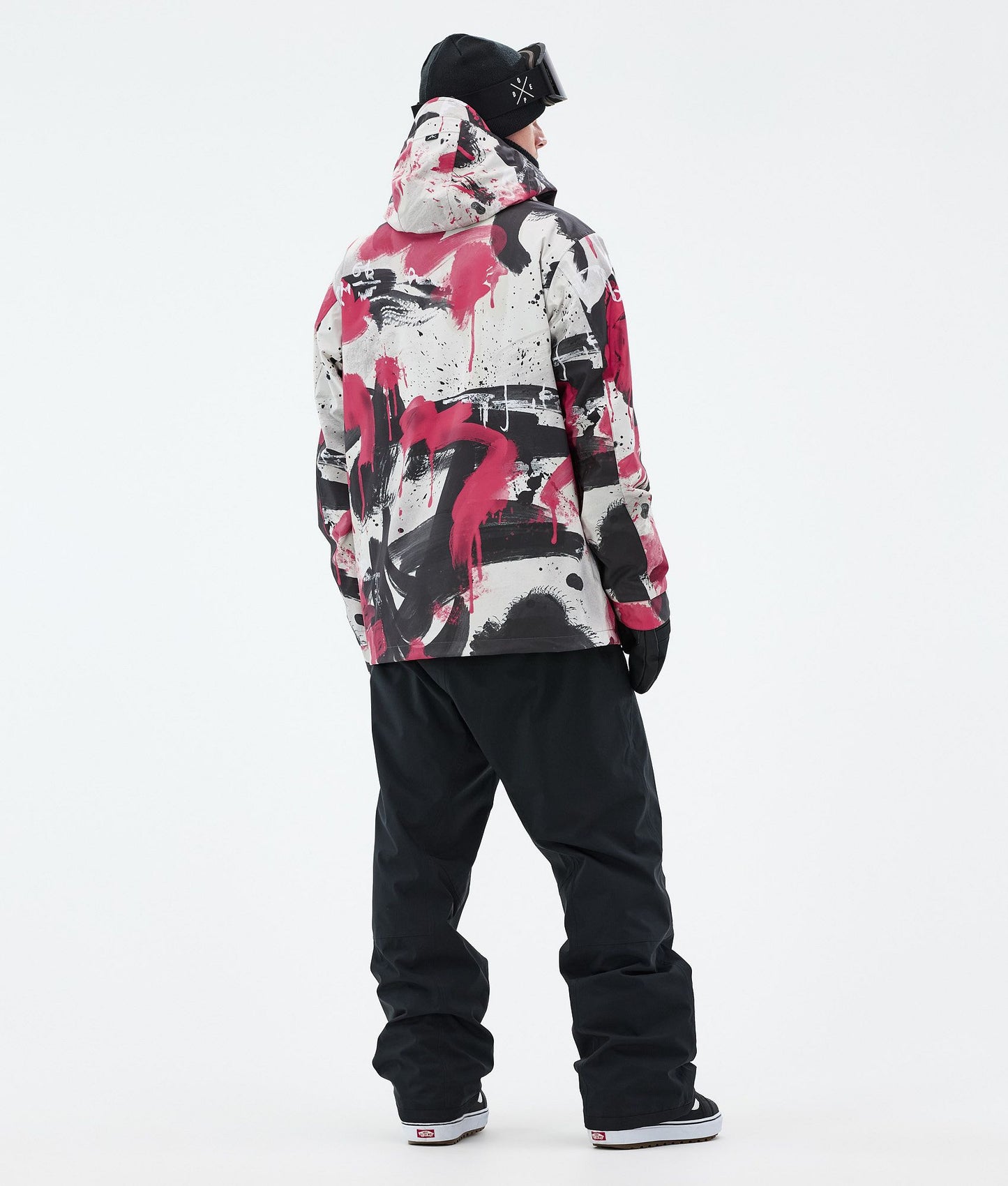 Snowboard Jacket Men Doodle