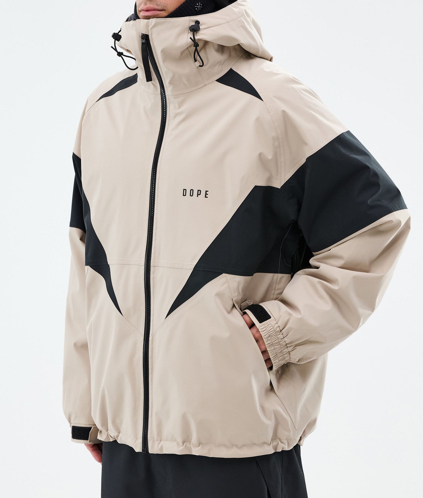 Snowboard Jacket Men Spike Sand/Black