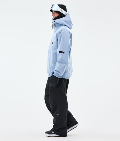 Snowboard Jacket Men Light Blue