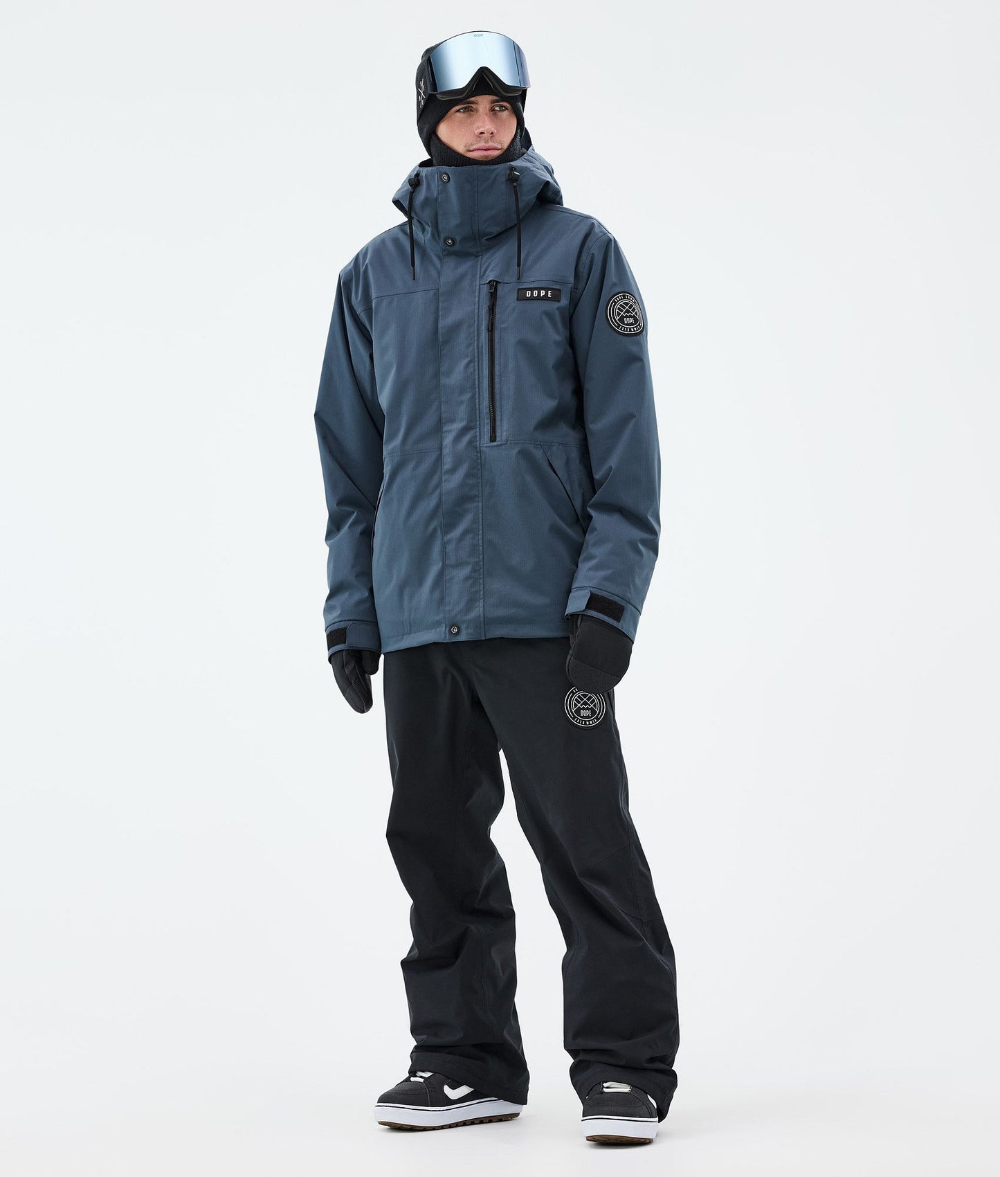 Snowboard Jacket Men Metal Blue