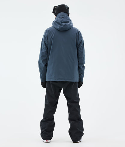 Snowboard Jacket Men Metal Blue