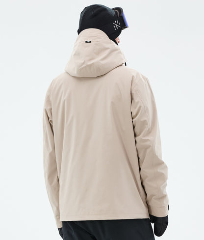 Snowboard Jacket Men Sand