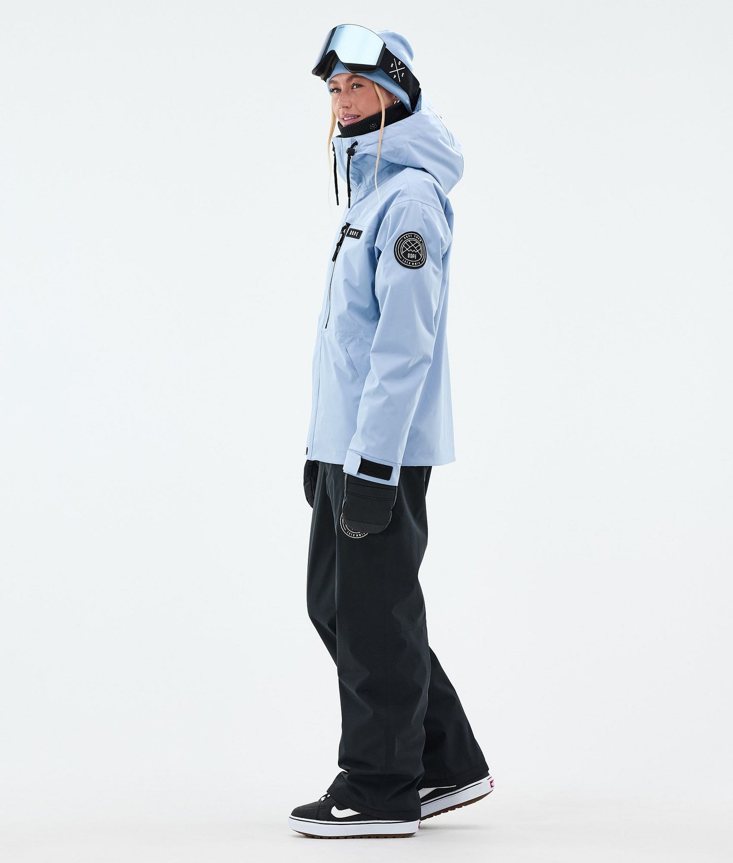 Snowboard Jacket Women Light Blue