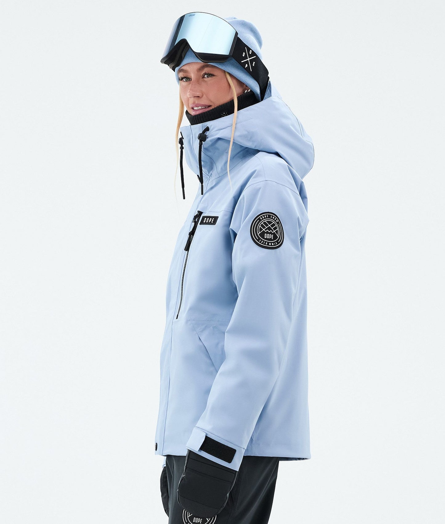 Snowboard Jacket Women Light Blue