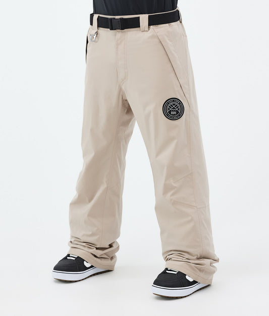 Snowboard Pants Men Sand
