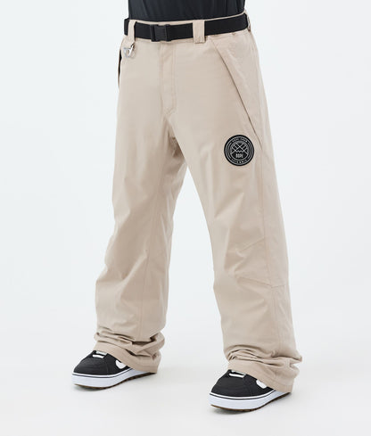 Snowboard Pants Men Sand