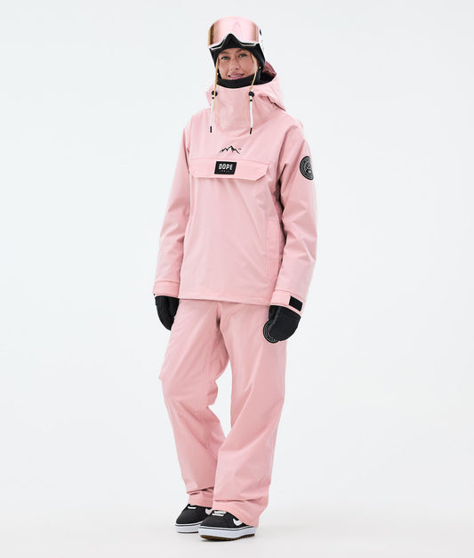 Snowboard Pants Women Soft Pink