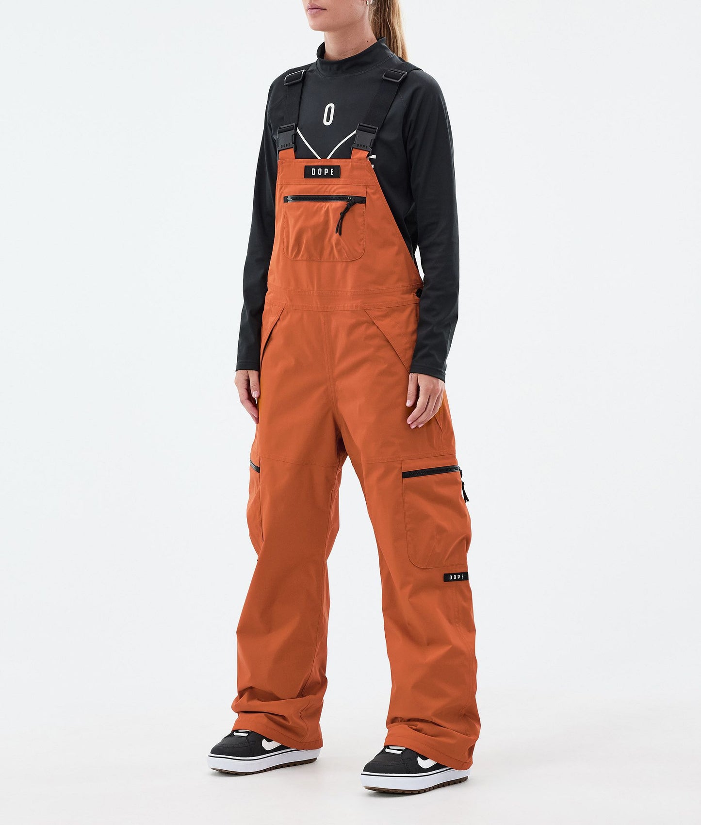 Snowboard Pants Women Burned Orange