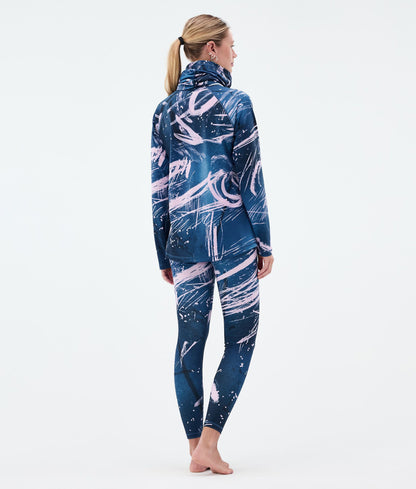 Base Layer Top Women 2X-Up Carvings Pink