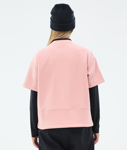 Fleece Sweater Women Soft Pink